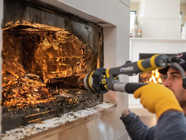 Professional chimney cleaning by Garden City Chimney Sweep in Garden City, GA
